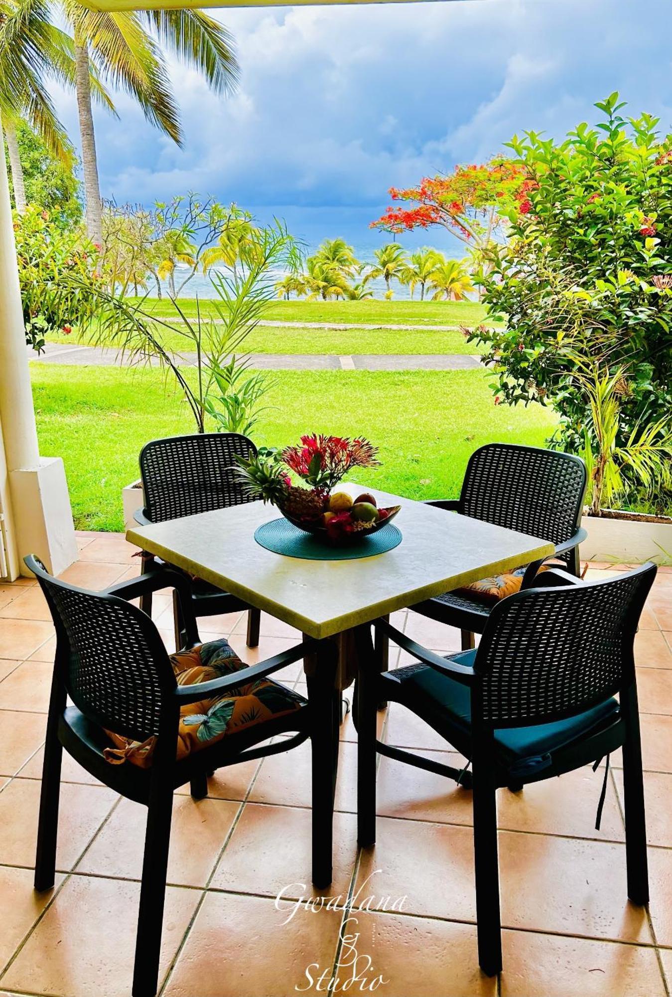 Accès Direct Plage, Magnifique Vue Mer, Gwanada Studio à Pierre et Vacances Sainte-Anne (Grande-Terre) Exterior foto